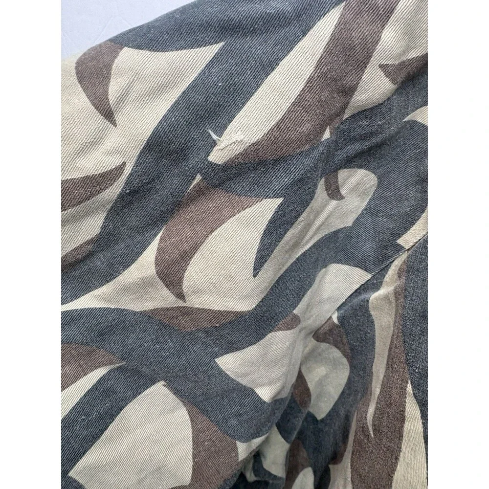 Vintage ASAT Camo Zip Jacket Heavyweight Hunting 90s Y2K Distressed Mens 3XL